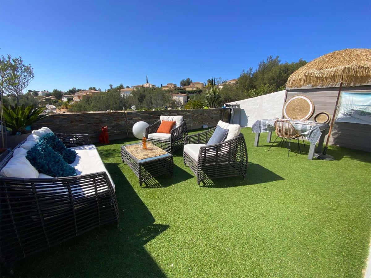 Vuemer Bandol - Grande Terrasse De 45M2 Vue Mer Piscine Parking Экстерьер фото