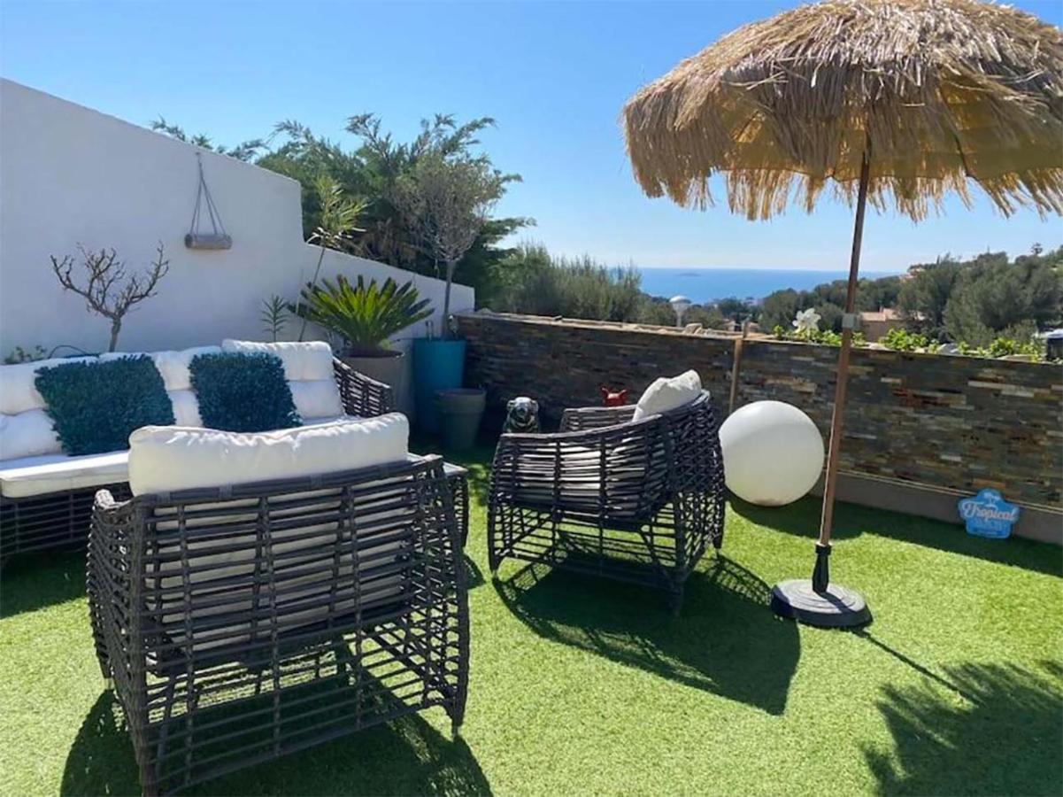 Vuemer Bandol - Grande Terrasse De 45M2 Vue Mer Piscine Parking Экстерьер фото